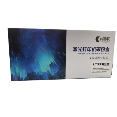 酷聯(lián) LT333 粉盒 適用聯(lián)想LJ3303DN/LJ3803DN 打印量5000頁 黑色 計(jì)價(jià)單位:支